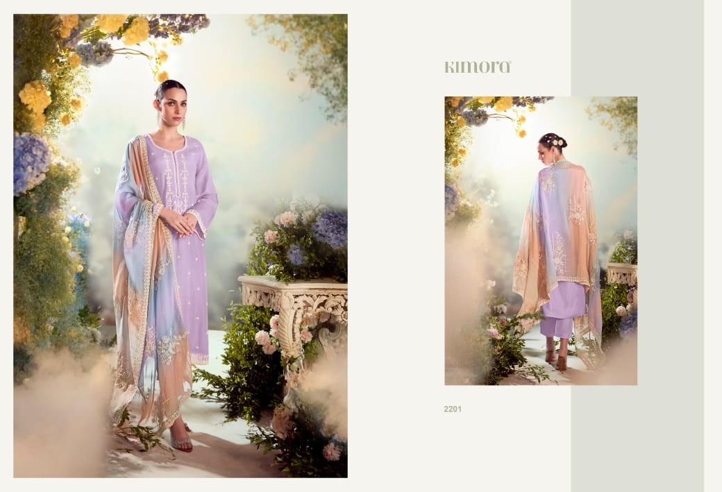 Dastoor By Kimora Heer Modal Embroidery Salwar Suits Wholesale Price In Surat
